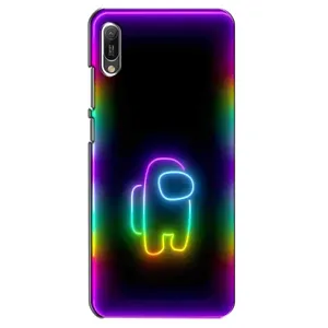 Чохли Амонг Ас для Huawei Y6 2019 (AlphaPrint) (Яскравий скін)