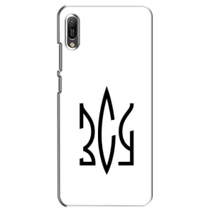 Чехлы для Huawei Y6 2019  Укр. Символика (AlphaPrint) (ЗСУ герб)