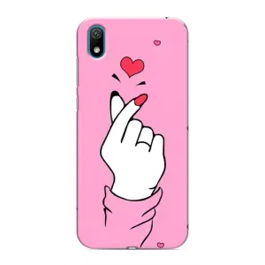 Чохол з принтом для Huawei Y6 Pro (2019)/ Y6 Prime 2019 (AlphaPrint - Знак сердечка)