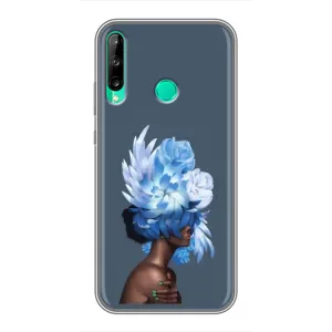 Чехлы (ART) Цветы на Huawei Y6p (VPrint) (Квіти на голові)