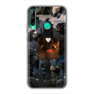Чохол як приборкати дракона на Huawei Y6p (Дракон колаж)