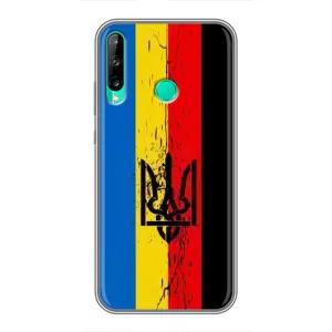 Украинские Чехлы для Huawei Y6p с картинкой УПА (AlphaPrint) (Прапор УПА)