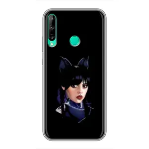 Чохли Венсдей на Huawei Y6p Уенсдей (AlphaPrint) (серйозна Венздей)