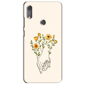 Чехлы для любимой на Хуавей Y6s (VPrint) (Руки любві)