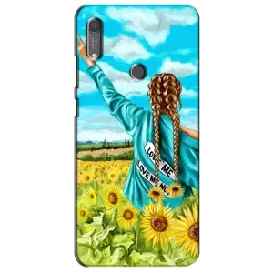 Чохол для Патріота України Huawei Y6s - (AlphaPrint) (Україночка)