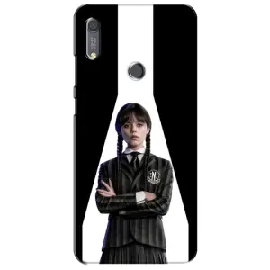 Чохли Венсдей на Huawei Y6s Уенсдей (AlphaPrint) (W-Wednesday)