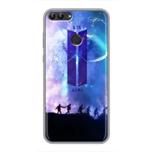 Чохли BTS для Huawei Y7 Prime 2018 (AlphaPrint) (Army BTS)