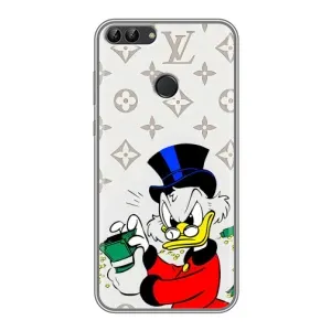 Чехли для Huawei Y7 Prime 2018 - Скрудж МакДак Louis Vuitton (PREMIUMPrint) (Бакси Скрудж)