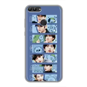 Чохли BTS для Huawei Y7 Prime 2018 (AlphaPrint) (Bangtan)