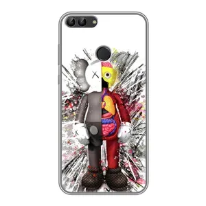 Чохли для Huawei Y7 Prime 2018 - Bearbrick Louis Vuitton (PREMIUMPrint) (Беарбрік)