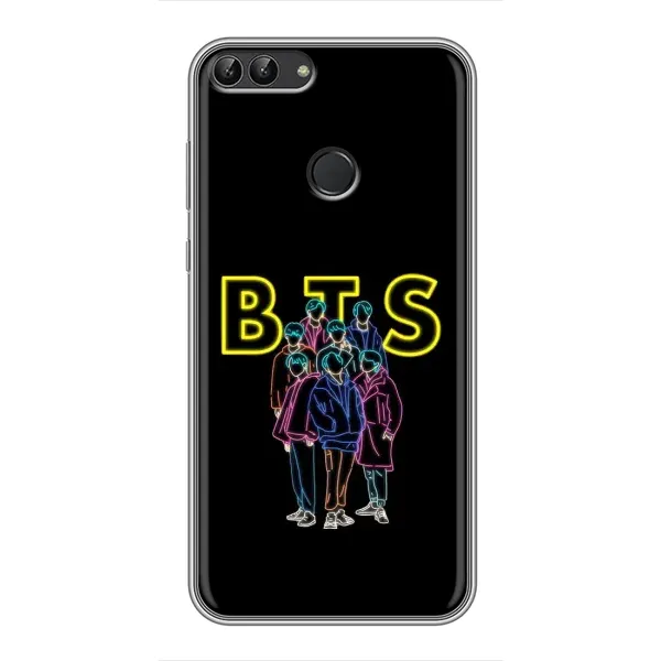 Чохол з принтом «BTS стайл» для Huawei Y7 Prime 2018 Чохол з принтом «BTS стайл» для Huawei Y7 Prime 2018