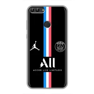 Чохли PSG для Huawei Y7 Prime 2018 (AlphaPrint) (футболка ПСЖ)