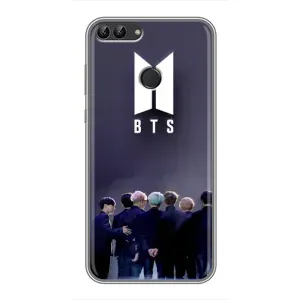 Чохли BTS для Huawei Y7 Prime 2018 (AlphaPrint) (Група BTS)