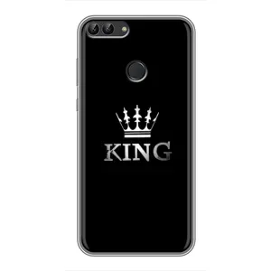 Чохол з Короною Хуавей Y7 Прайм 2018 - (AlphaPrint) (KING)