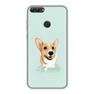 Чохли з собаками для Huawei Y7 Prime 2018 (VPrint) (Коргі)