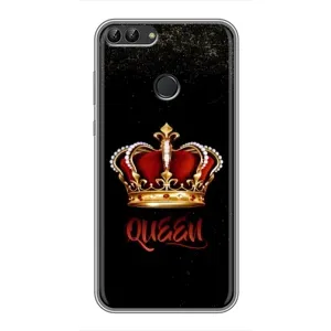 Чохол з Короною Хуавей Y7 Прайм 2018 - (AlphaPrint) (Корона короля)