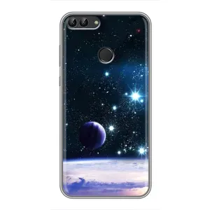 Космічні Чохли для Хуавей Y7 Прайм 2018 (VPrint) (Космічний вид)