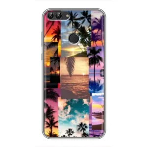 Силіконовий чохол з КАРТИНКАМИ літо для Huawei Y7 Prime 2018 (AlphaPrint) (Літня відпустка)