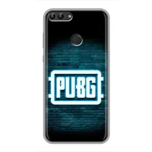 Чеjхол PUBG для Хуавей Y7 Прайм 2018 (AlphaPrint) (Лого PUBG)