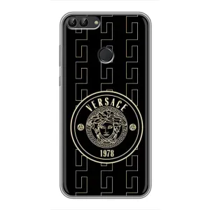Чохли VERSACE для Хуавей Y7 Прайм 2018 (PREMIUMPrint) (Лого Версаче)