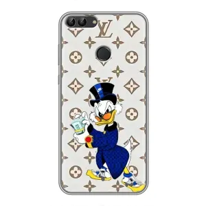 Чехли для Huawei Y7 Prime 2018 - Скрудж МакДак Louis Vuitton (PREMIUMPrint) (Макдак на стилі)