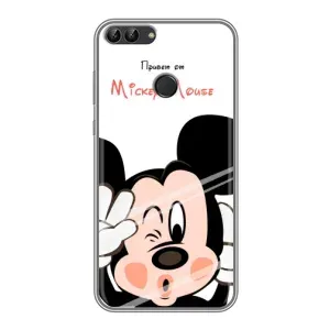 Міккі Маус чохол для Huawei Y7 Prime 2018 (AlphaPrint - Мультяшні) (Маус Міккі)