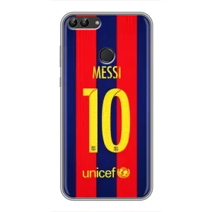 Чехлы Месси для Huawei Y7 Prime 2018 (AlphaPrint) (Messi Barca 10)
