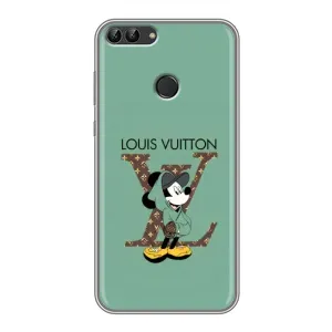Чохли Луі Вітон для Huawei Y7 Prime 2018 (AlphaPrint - LOUIS VUITTON) (Міккі Маус LV)
