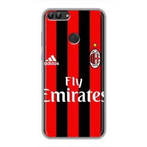 Чохли для Huawei Y7 Prime 2018 (VPrint) - Футбольні клуби (Milan)