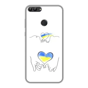 Чохол для Патріота України Huawei Y7 Prime 2018 - (AlphaPrint) (Мир Україні)