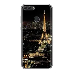 Чохол Ейфелева Вежа Huawei Y7 Prime 2018 - (AlphaPrint) (Нічний Париж)