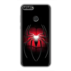 Чохол з людиною павуком для Huawei Y7 Prime 2018 - (AlphaPrint) (Паук марвел)