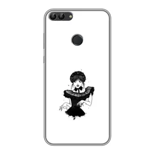 Чохли Венсдей на Huawei Y7 Prime 2018 Уенсдей (AlphaPrint) (танець Венздей)