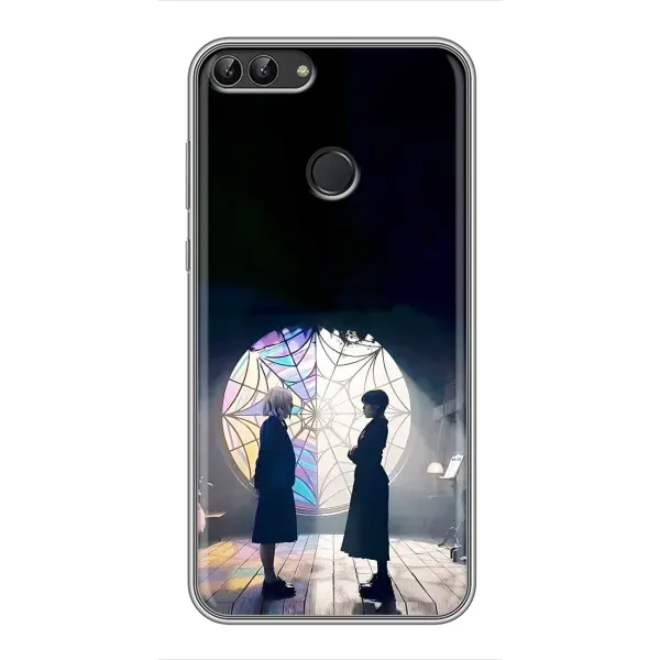 Чехол с принтом «Уэнздей и Инид» для Huawei Y7 Prime 2018 Чехол с принтом «Уэнздей и Инид» для Huawei Y7 Prime 2018