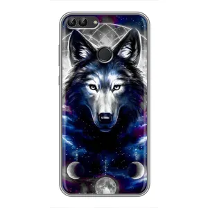 Захисні чохли для Хуавей Y7 Прайм 2018 (AlphaPrint) (ХІТ продаж) ВОВК (Вовк)