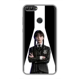 Чохли Венсдей на Huawei Y7 Prime 2018 Уенсдей (AlphaPrint) (W-Wednesday)