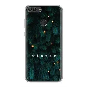 Новорічні, Святкові Чохли для Huawei Y7 Prime 2018 - 2024 год (Winter)
