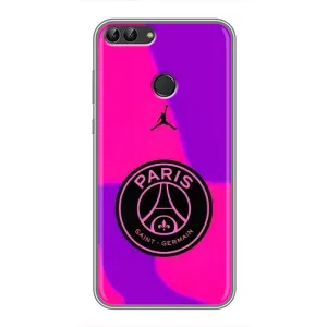 Чохли PSG для Huawei Y7 Prime 2018 (AlphaPrint) (яскравий ПСЖ)