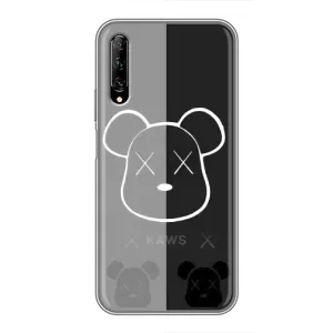 Чехлы для Huawei Y7 Pro 2019 - Bearbrick Louis Vuitton (PREMIUMPrint) (БеарБрик глаза)