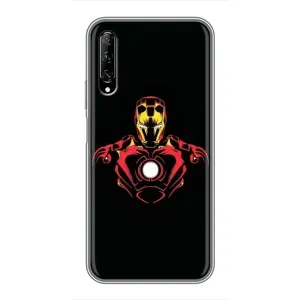 Чехлы с героями Марвел Huawei Y7 Pro 2019 (VPrint) (Человек железный)