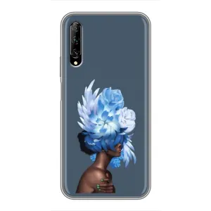 Чехлы (ART) Цветы на Huawei Y7 Pro 2019 (VPrint) (Цветы на голове)