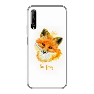 Чехлы с картинкой Лисички для Huawei Y7 Pro 2019 (VPrint) (Девочка Лиса)