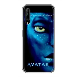 Чехлы с фильма АВАТАР для Huawei Y7 Pro 2019 (AlphaPrint) (глаз Аватара)