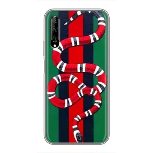 Чехлы ГУЧЧИ для У7 Про 2019 (AlphaPrint) (Gucci змия)