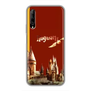 Чехлы с Гарри Поттером для Huawei Y7 Pro 2019 (AlphaPrint) (Hogwarts)