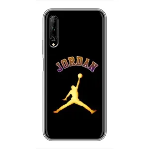 Чехлы для Huawei Y7 Pro 2019 - с картинкой JORDAN (AlphaPrint) (Jordan Gold)