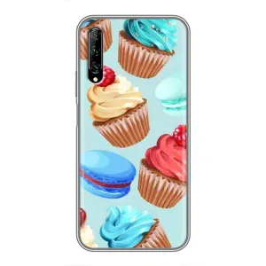 Чехлы с Фруктами для Huawei Y7 Pro 2019 (VPrint) (Кексики)