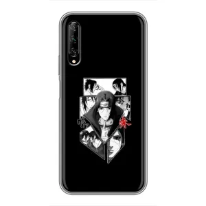Чехлы на тему: Итачи Учиха для Huawei Y7 Pro 2019 (AlphaPrint) (коллаж Итачи)