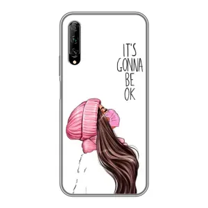Чехол с печатью для Huawei Y7 Pro 2019 - (Мода) (AlphaPrint) (Коронавирус)