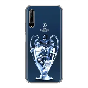 Чехлы для Huawei Y7 Pro 2019 (VPrint) - Футбольные клубы (Кубок ЛЧ)